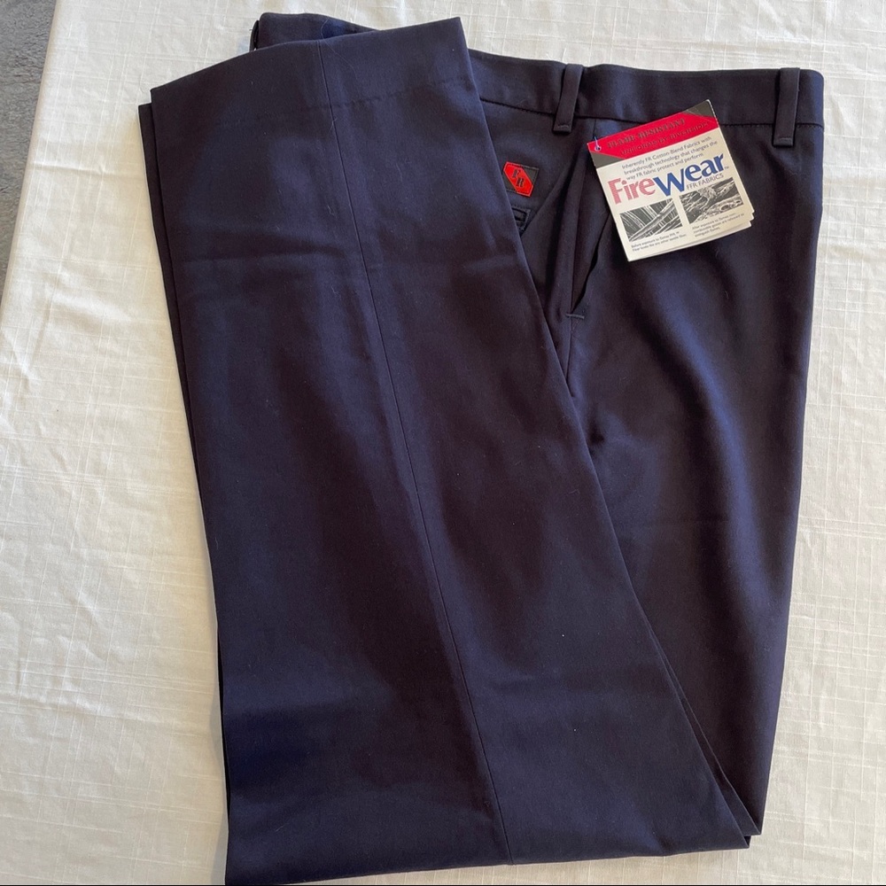 Riverside Protective Apparel Men's Flame Resistant Navy Chinos Pants 42 Reg